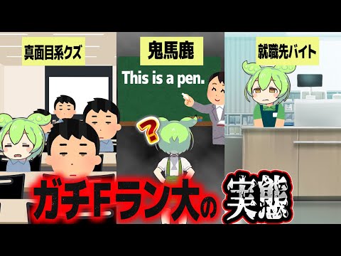 ガチFランに入学した者にしか分からない現実【ずんだもん解説】