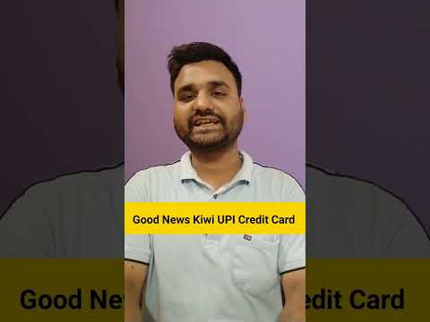 Kiwi UPI Credit Card New Good Update #shorts #kiwi #creditcard