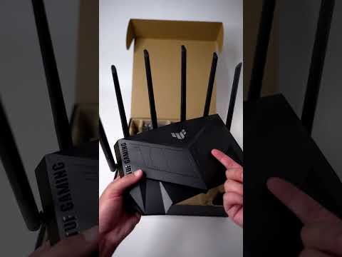 TUF Gaming AX6000 WiFi 6 Router #unboxing #techknowlogy #techtip #tech