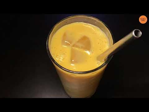 Mango Milkshake | Homemade Mango Milkshake | Mango Smoothie | Foodies Cook | Healthy Drink