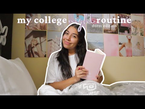 my *self care* college night routine 2022!! | sjsu dorm life