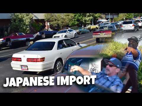 Bringing A Right-Hand Drive JDM Car To A Lowrider Cruise [Back To Broadway]