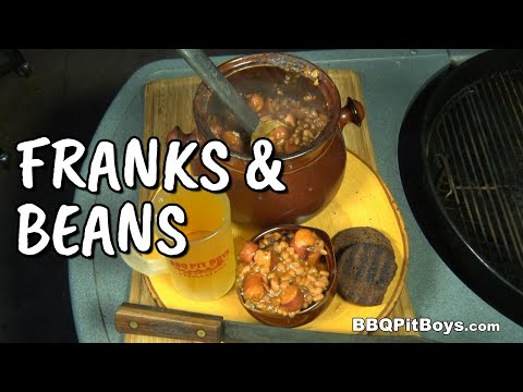 Franks, Beans and Brown Bread