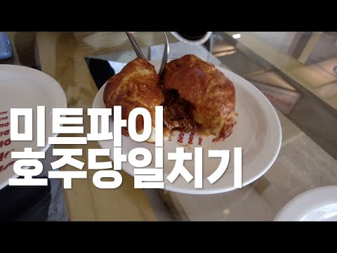 한국에서 시드니 맛집 미트파이 당일치기로 먹는 법 | 시드니 match-island water-one-city 맛집