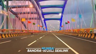 Mumbai Coastal Road new Connector to Bandra - Worli Sealink | 4K Drive