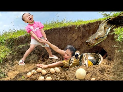 Harvesting  Vegetable & Papaya Goes to the market sell - Cooking | Single Mom VN