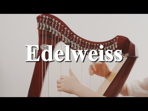 Edelweiss - The Sound Of Music - Relaxing Harp Cover With Sheet Music