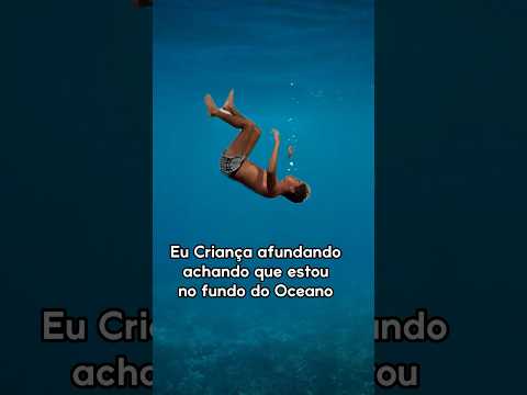 Eu mergulhando achando que estou no fundo do mar! #painzeiro #comedyvideos #funny