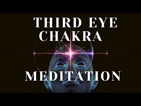 THIRD EYE CHAKRA MEDITATION - CHAKRA CLEANSING - GUIDED MEDITATION