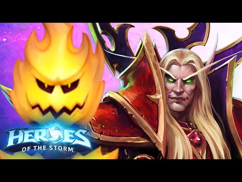 Kael'thas Living Bomb Burns Their Hopes & Dreams! | Heroes of the Storm (Hots) Kael'Thas Gameplay