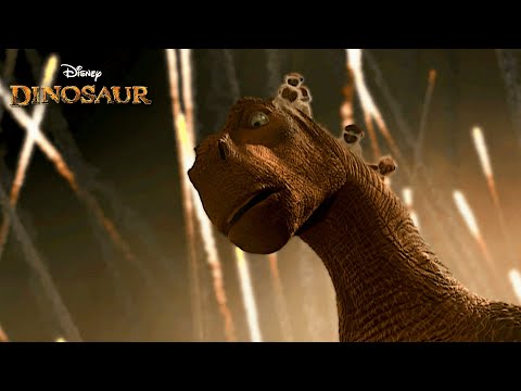 The Meteor Shower Scene - Dinosaur (HD Movie Clip)