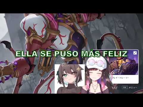 Hana se puso muy feliz por lo que le dijo Meica