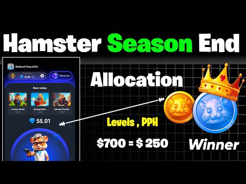 Hamster Kombat Season 1 Start atest Update | Hamster New Look Change All Update  🤯🤯