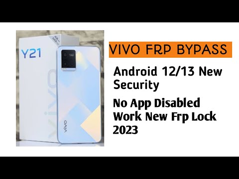 VIVO Y21 FRP BYPASS 2023 WITHOUT PC DILSHAD FIXZONE ANDROID 12/13 NEW SECURITY