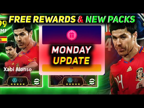 Monday Upcoming Confirmed Players And Rewards 🔥| Monday Update Efootball 2025