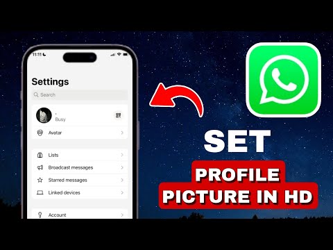 How to Set Whatsapp Profile Picture Without Losing Quality (UPDATED METHOD)