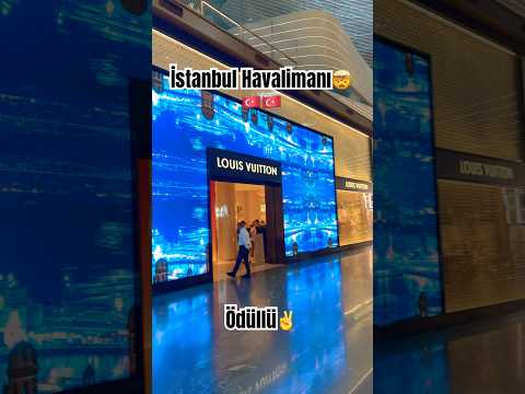 IGA Istanbul Airport | İstanbul Havalimanı🤯 #airport #istanbul #shorts