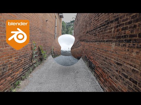 3D Models in 2D Photos with Shadows and Reflection Blender Tutorial