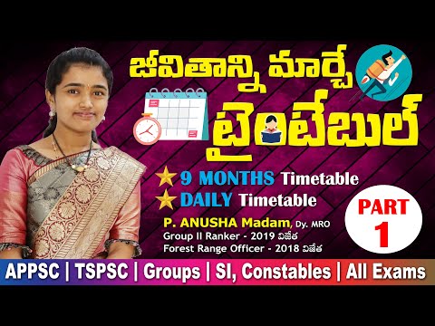 Best Time Table For All Competitive Exams Preparation l 9 Months Longterm Time Table. Excellent Tips