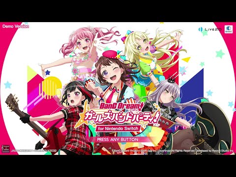 Bang Dream Girls Band Party SWITCH DEMO