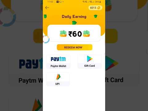 earn ₹50 daily upi cash without investment | new upi earning app | new earning app today