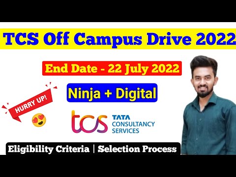 🔴TCS Mega Off Campus Drive 2022 || Ninja+ Digital Hiring || Chandan Patel