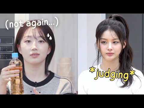 nmixx sullyoon can't believe Haewon's scam (the voice crack saga returns)