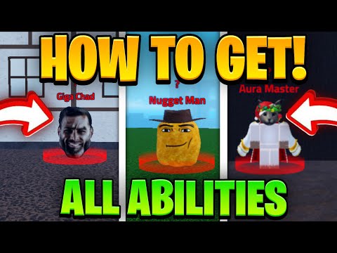 How To Get *ALL* Abilities in Meme Sea Roblox! (Instinct, Aura, Etc)