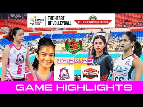 Akari vs Cherry Tiggo | Game Highlights | PVL 2023 All Filipino Conference | 102425