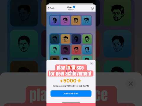 major puzzle solve || major new achievement code|| #shorts #airdrop #majorcombo