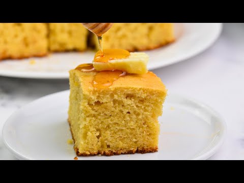 How To Make The Best Cornbread Ever: Moist Sweet Buttermilk Cornbread Recipe