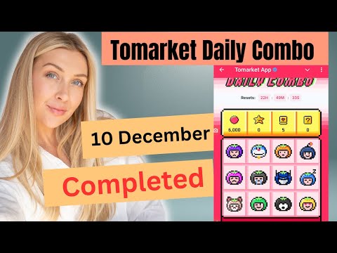 Tomarket daily Combo Code 🔥 Tomarket 10/12/24 daily Combo Code 🔥 TOMA Tokens Price ||Tomarket TGE ||