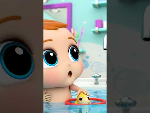 Baby Shark and Baby John Bath Time! 🌊🛁 #babyjohn #babyshark #nurseryrhymes