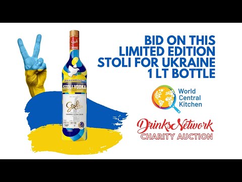 Stoli Latvian Vodka for Ukraine Charity Auction | Drinks Network