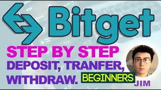 2 minute How to DEPOSIT or WITHDRAW on BITGET Exchange on Mobile phone LATEST 2022 | Forest of Mason