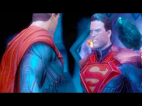 Superman Vs Regime Superman Fight Scene and Ending 4K Ultra HD - Injustice: Gods Among Us