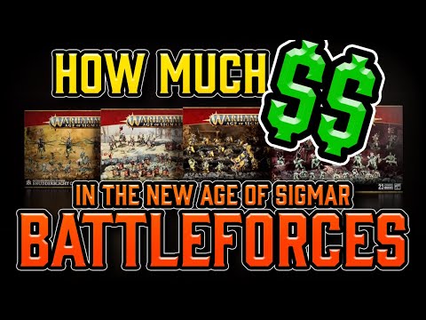 How Much is in the NEW 2024 Warhammer Age of Sigmar Battleforces?