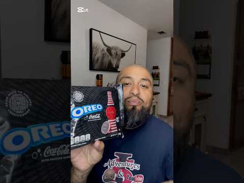 Oreo X Coca Cola Cookies Review #new #snacks #review #cocacola #oreocookies