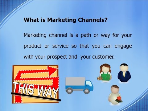 Three types marketing channel you must know