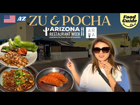 Zu and Pocha in Tempe Arizona | Korean and Japanese Fusion Restaurant | Restaurant Week