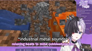 Rin Penrose's relaxing beats to Mine Cobblestone to.