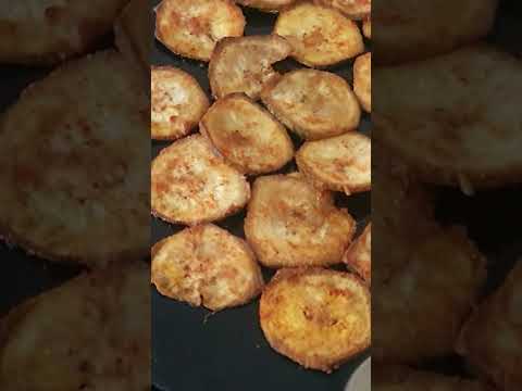 Raw banana fry #rawbananafry#shorts#shortsfeed#youtubeshorts#subscribe