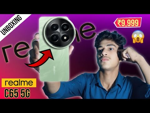 Realme C65 5g Unboxing Review 😱 | Officially Launch in India🇮🇳