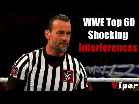 WWE Top 60 Shocking Interferences of all Time