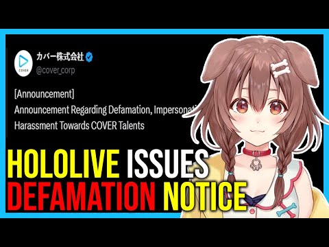 Hololive Impersonator Sends THREATS To Welfare Center... | Hololive's Response to These Issues