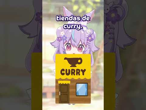 Es cierto que a los japoneses les gusta mucho el curry?#shorts#vtuber #vtuberespañol#japon #japonesa