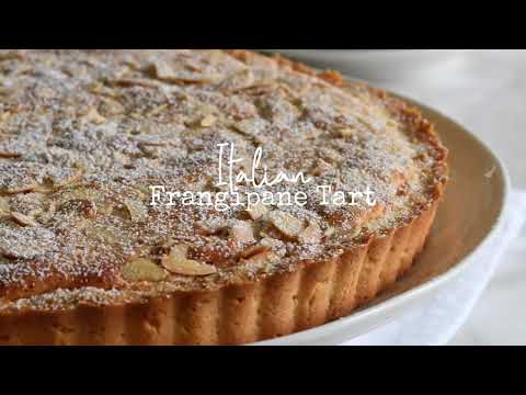 Torta Cappuccina Modenese - Italian Frangipane and Cherry Tart