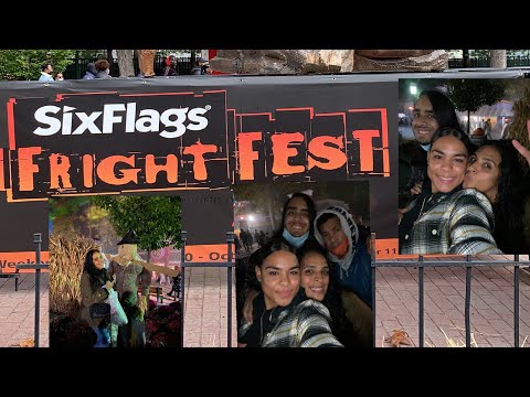 FRIGHT FEST SIX FLAGS NJ