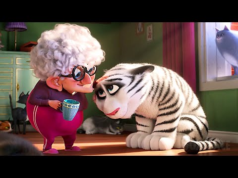 La abuela es una heroína | Escena final | La vida secreta de tus mascotas 2 | Clip en Español