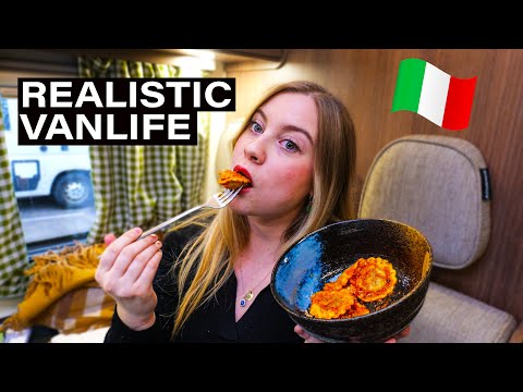 VANLIFE in ITALY | A night in the Dolomites 🗻 | UK Motorhome in Europe